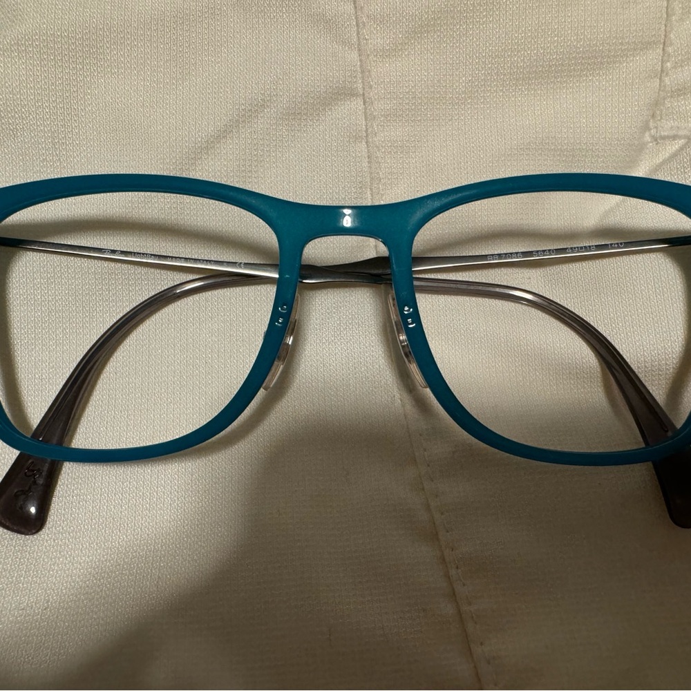 Ray Ban Light ray glasses frame.